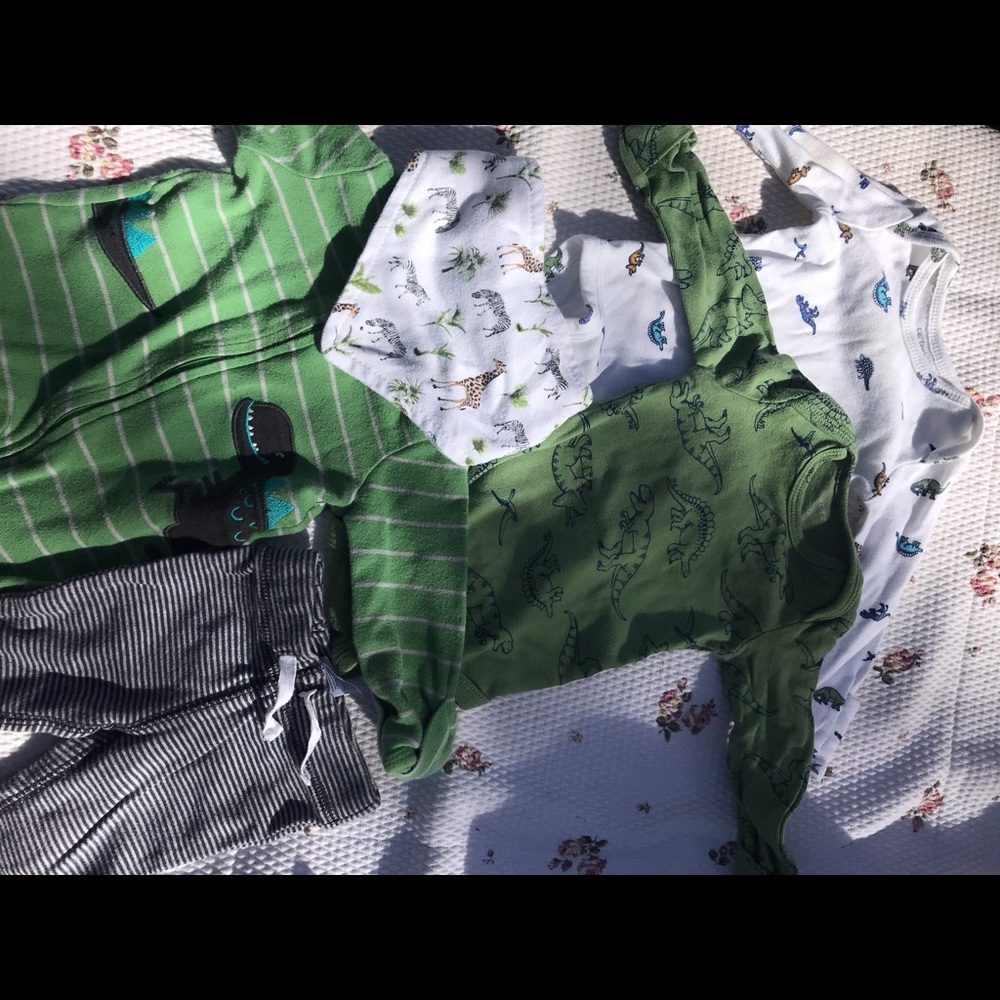 Dinosaur Newborn baby boy clothes